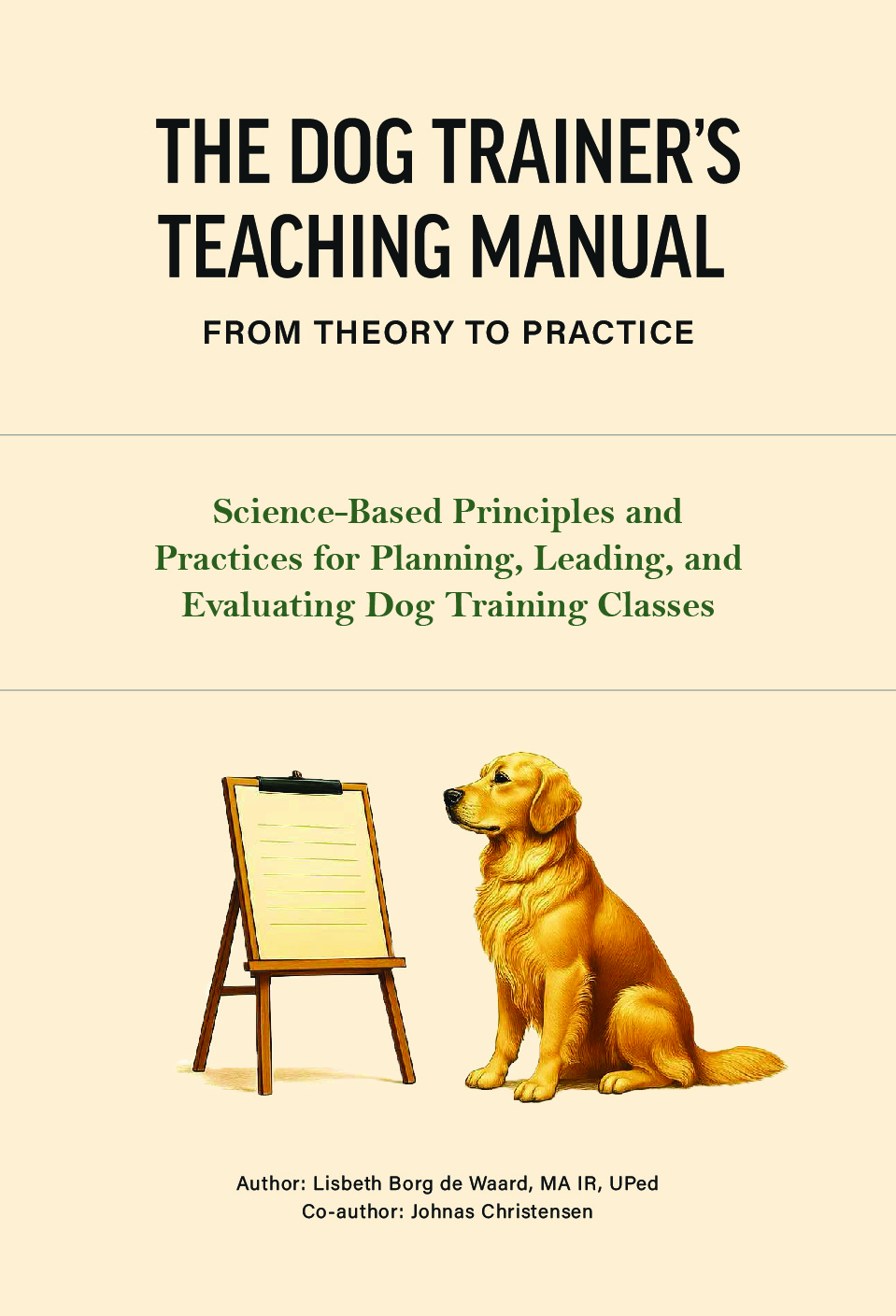 Bokcover - The Dog Trainer’s Guide to Teaching and Learning forside