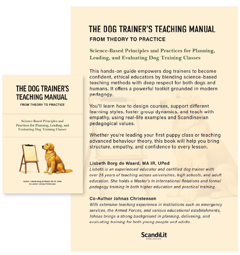 The Dog Trainer’s Teaching Manual book cover